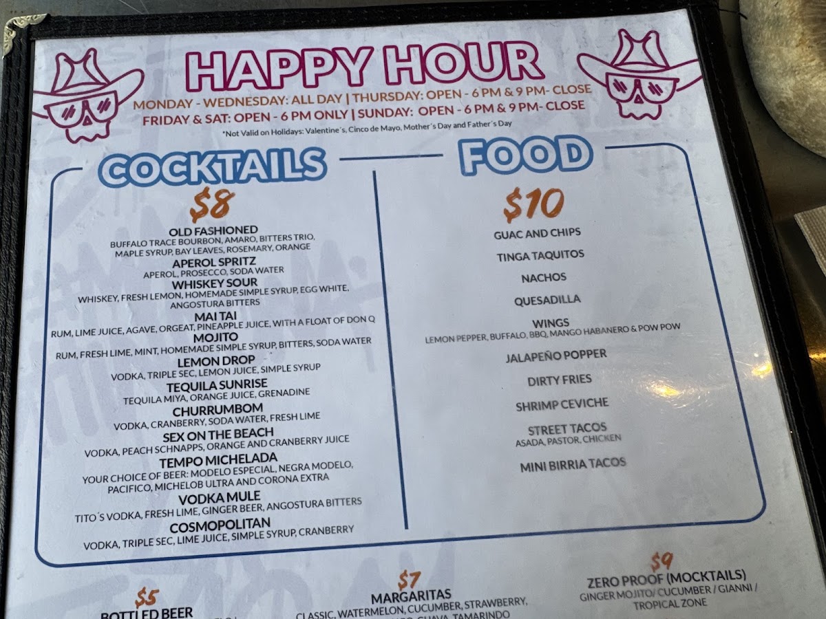 King and Queen Cantina Menu - Image 6